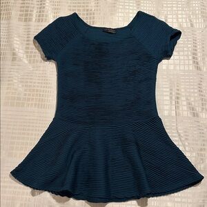 Zara Collection Peplum Top